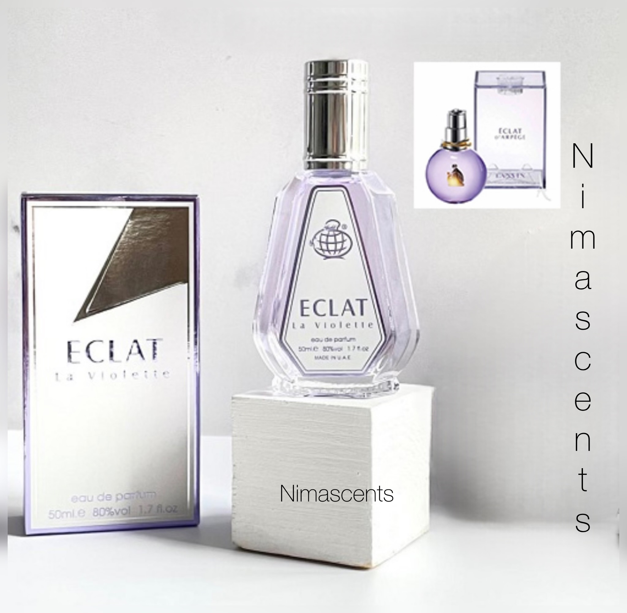 ادکلن 50 میل اکلت لا ویولت فرگرانس ورد Eclat La Violette Fragrance World