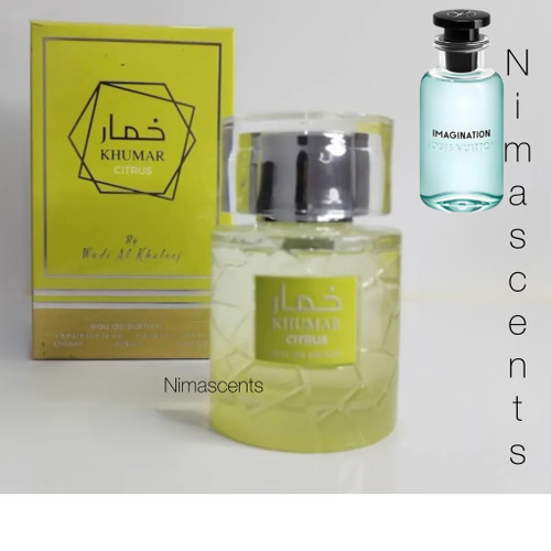 ادکلن وادی الخلیج مدل خمار سیتروس رایحه لویی ویتون ایمجینیشن 100 میل مردانه