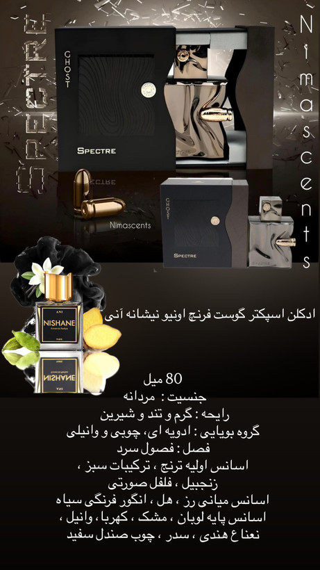 ادکلن اسپکتر گوست فرنچ اونیو نیشانه آنی مردانه 100 میل
