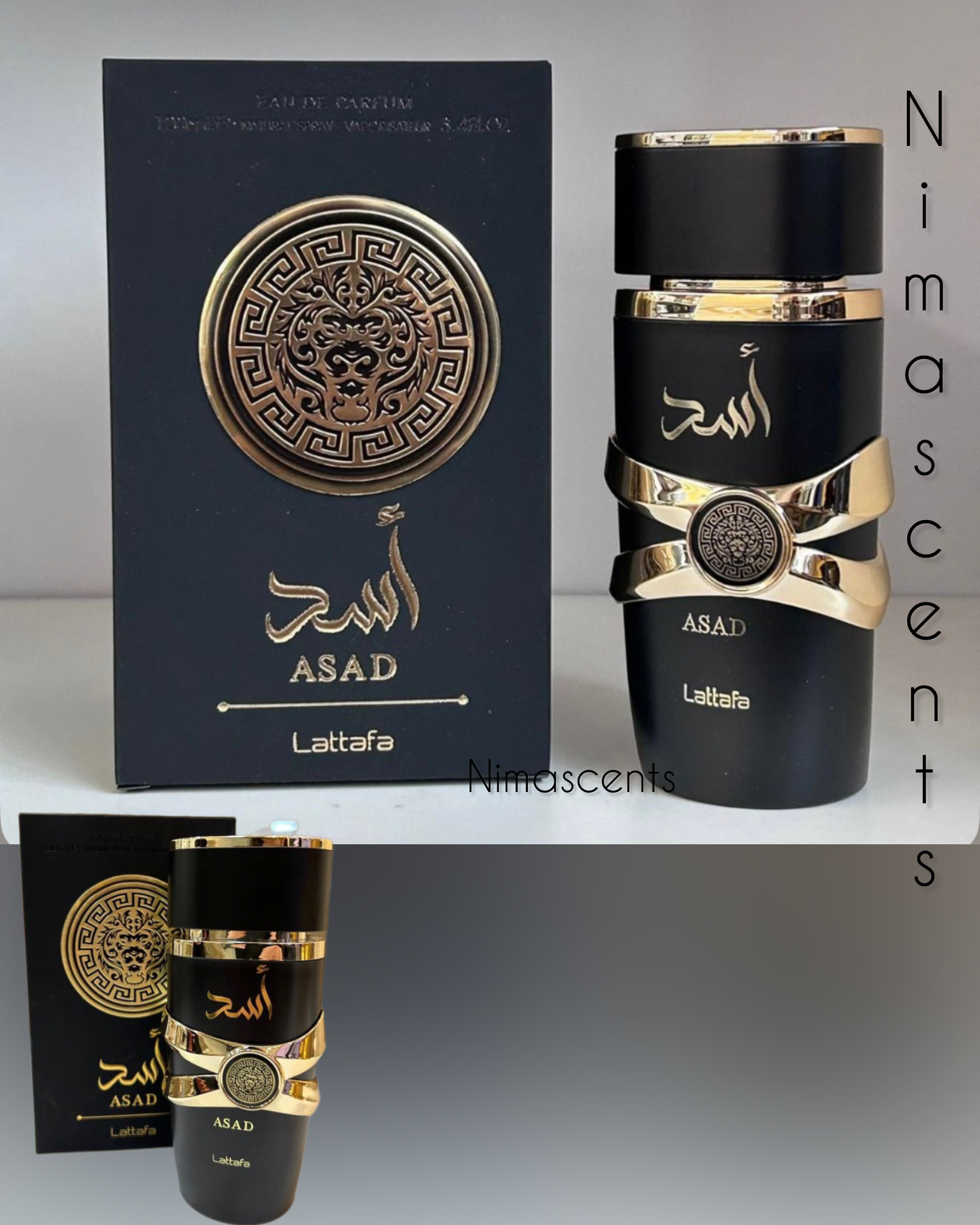 ادکلن اسد لطافه مردانه 100 میل
